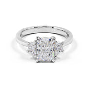 PLATINUM3 Stones Ring