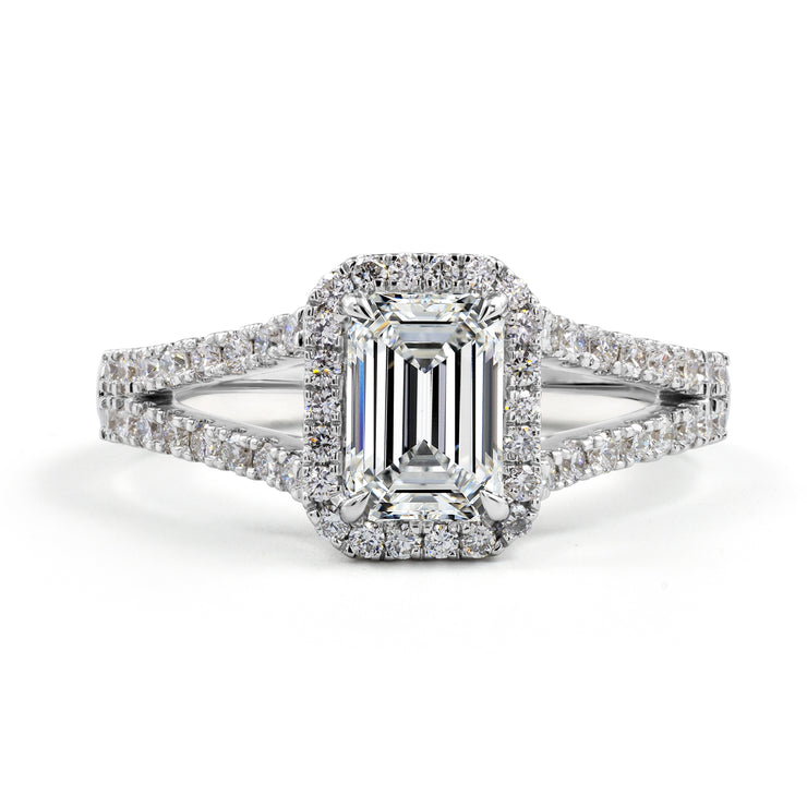 PLATINUMSplit Shank Ring