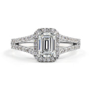 PLATINUMSplit Shank Ring