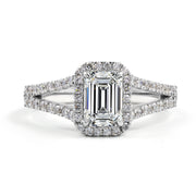PLATINUMSplit Shank Ring