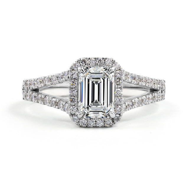 PLATINUMSplit Shank Ring