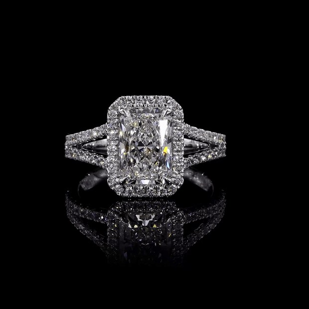 PLATINUMSplit Shank Ring