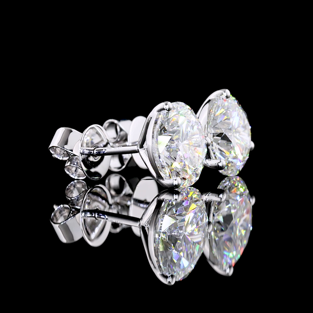 14K WHITE GOLDMartini Earrings