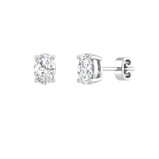 18K WHITE GOLDStuds Earrings