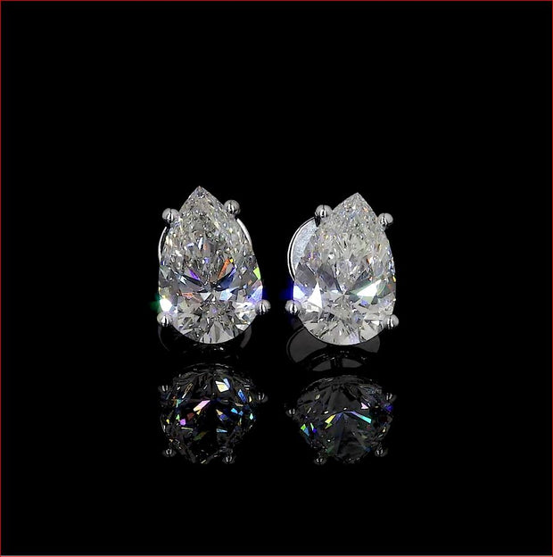 14K WHITE GOLDStuds Earrings