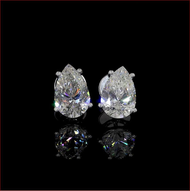 14K WHITE GOLDStuds Earrings