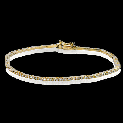ZB103 Bracelet in 14k Gold with Diamonds