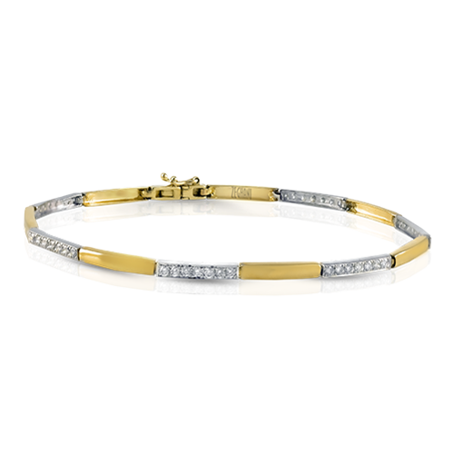 ZB144 Bracelet in 14k Gold with Diamonds