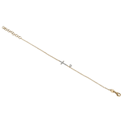 ZB224 Bracelet in 14k Gold with Diamonds