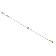 ZB224 Bracelet in 14k Gold with Diamonds
