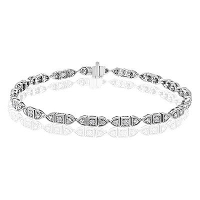 ZB243 Bracelet in 14k Gold with Diamonds