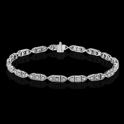 ZB243-A Bracelet in 14k Gold with Diamonds