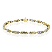 ZB243-A Bracelet in 14k Gold with Diamonds