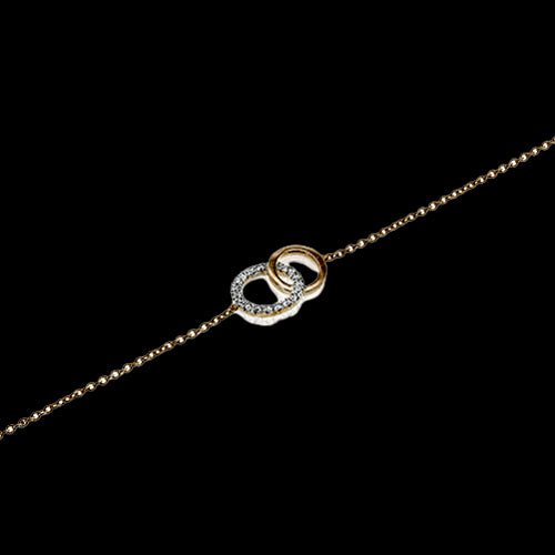 ZB254 Bracelet in 14k Gold with Diamonds