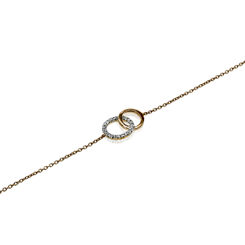 ZB254 Bracelet in 14k Gold with Diamonds