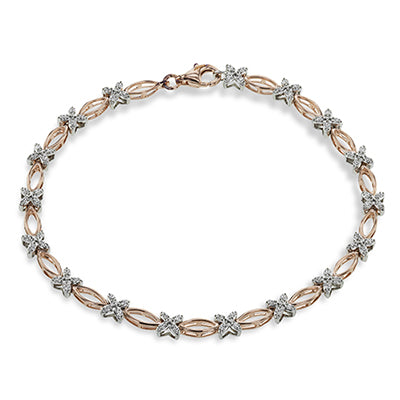 ZB276 Bracelet in 14k Gold with Diamonds