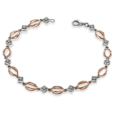 ZB278 Bracelet in 14k Gold with Diamonds