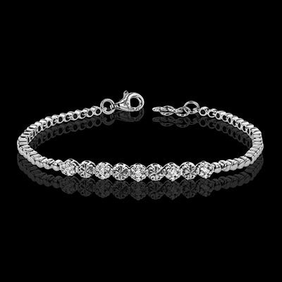 ZB279 Bracelet in 14k Gold with Diamonds