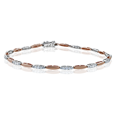 ZB281 Bracelet in 14k Gold with Diamonds