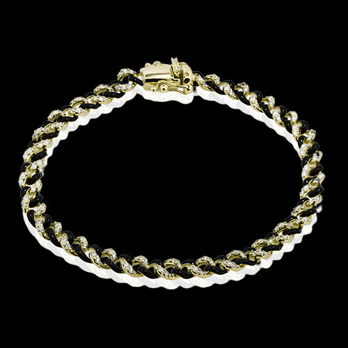 ZB302 Color Bracelet in 14k Gold with Diamonds