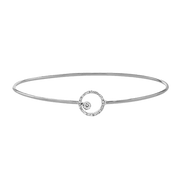 ZB305 Bangle in 14k Gold with Diamonds