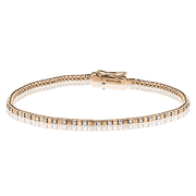 ZB822 Bracelet in 14k Gold with Diamonds
