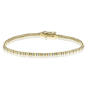 ZB822 Bracelet in 14k Gold with Diamonds