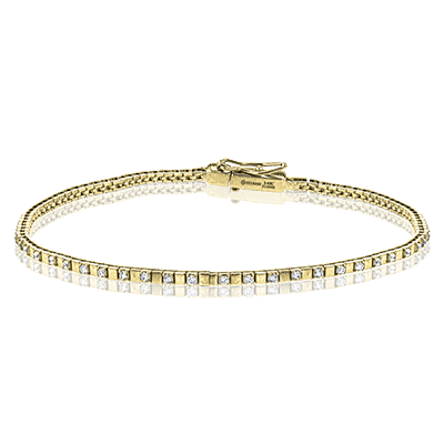 ZB822 Bracelet in 14k Gold with Diamonds