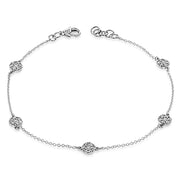 ZB826 Bracelet in 14k Gold with Diamonds