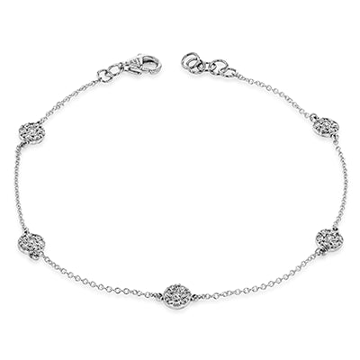 ZB826 Bracelet in 14k Gold with Diamonds