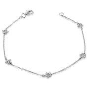 ZB827 Bracelet in 14k Gold with Diamonds