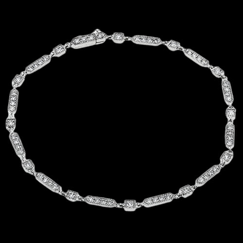 ZB833 Bracelet in 14k Gold with Diamonds