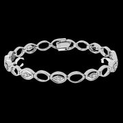 ZB845 Bracelet in 14k Gold with Diamonds