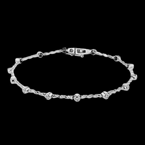 ZB849 Bracelet in 14k Gold with Diamonds