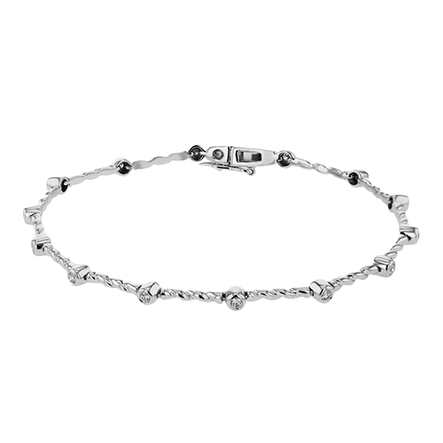 ZB849 Bracelet in 14k Gold with Diamonds