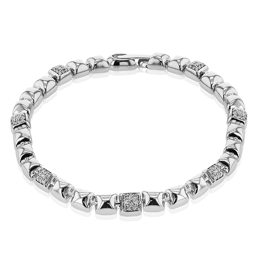 ZB858 Bracelet in 14k Gold with Diamonds