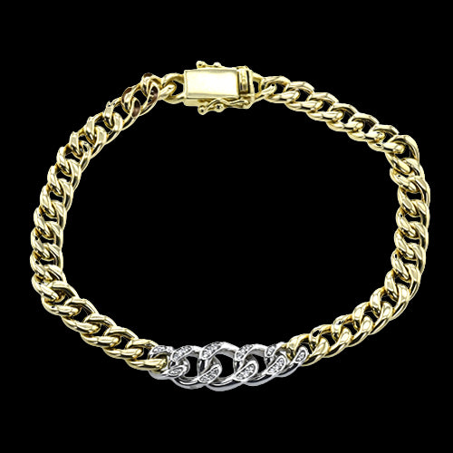 ZB861 Bracelet in 14k Gold with Diamonds
