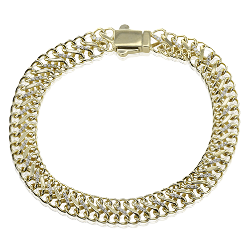 ZB871 Bracelet in 14k Gold with Diamonds