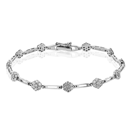 ZB877 Bracelet in 14k Gold with Diamonds