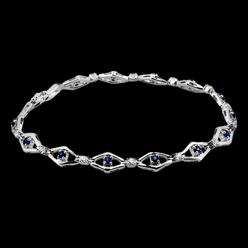 ZB879 Bracelet in 14k Gold with Diamonds