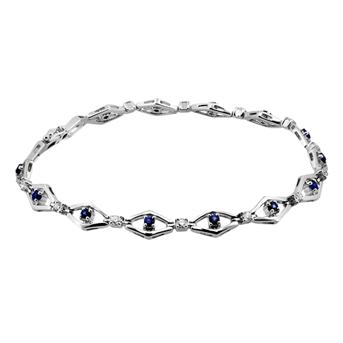 ZB879 Bracelet in 14k Gold with Diamonds