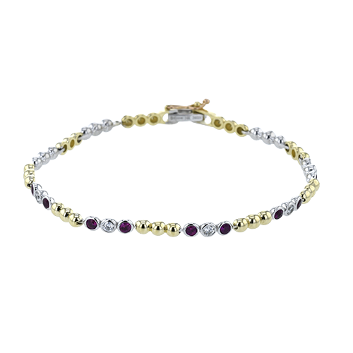 ZB881-Y Bracelet in 14k Gold with Diamonds