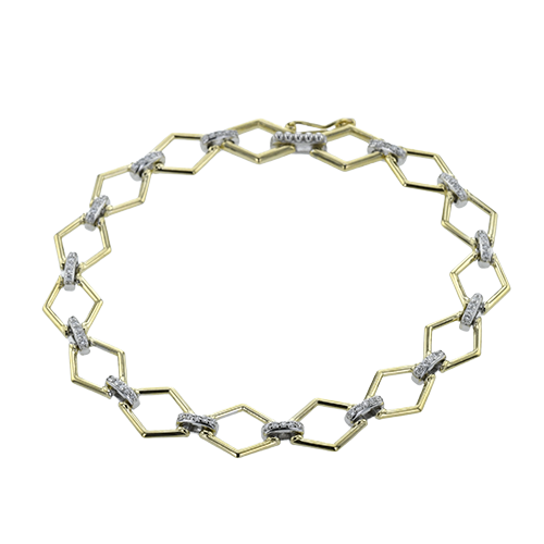 ZB882-Y Bracelet in 14k Gold with Diamonds