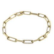 ZB885 Bracelet in 14k Gold with Diamonds