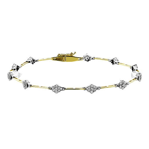 ZB887 Bracelet in 14k Gold with Diamonds