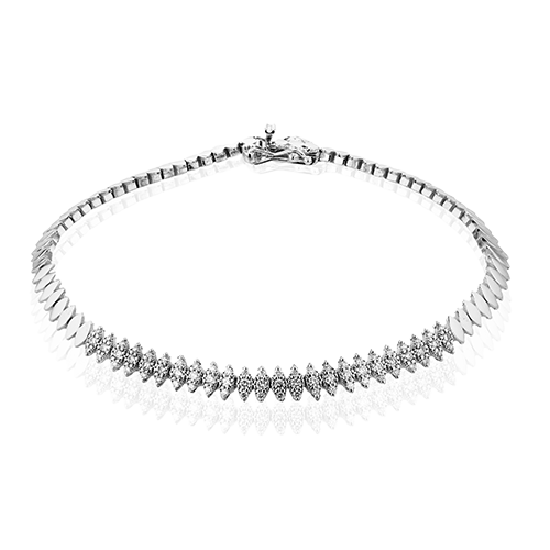 ZB889-A Bracelet in 14k Gold with Diamonds