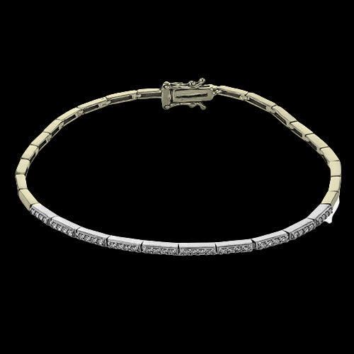 ZB890-Y Bracelet in 14k Gold with Diamonds