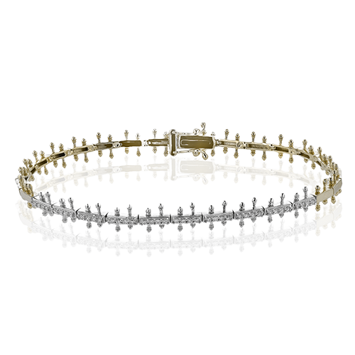 ZB890-Y Bracelet in 14k Gold with Diamonds