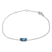 ZB895 Color Bracelet in 14k Gold with Diamonds