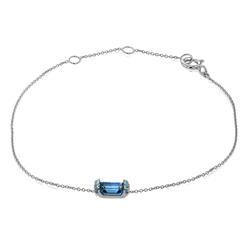 ZB895 Color Bracelet in 14k Gold with Diamonds